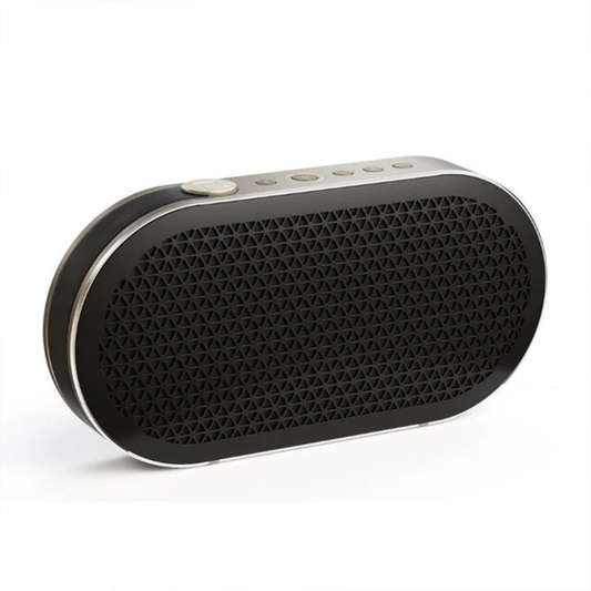 Oval Compact Portable Wireless Hi-Fi Audio Speaker, Bluetooth 5.0 Dual Sound Profile Outdoor Stereo Player