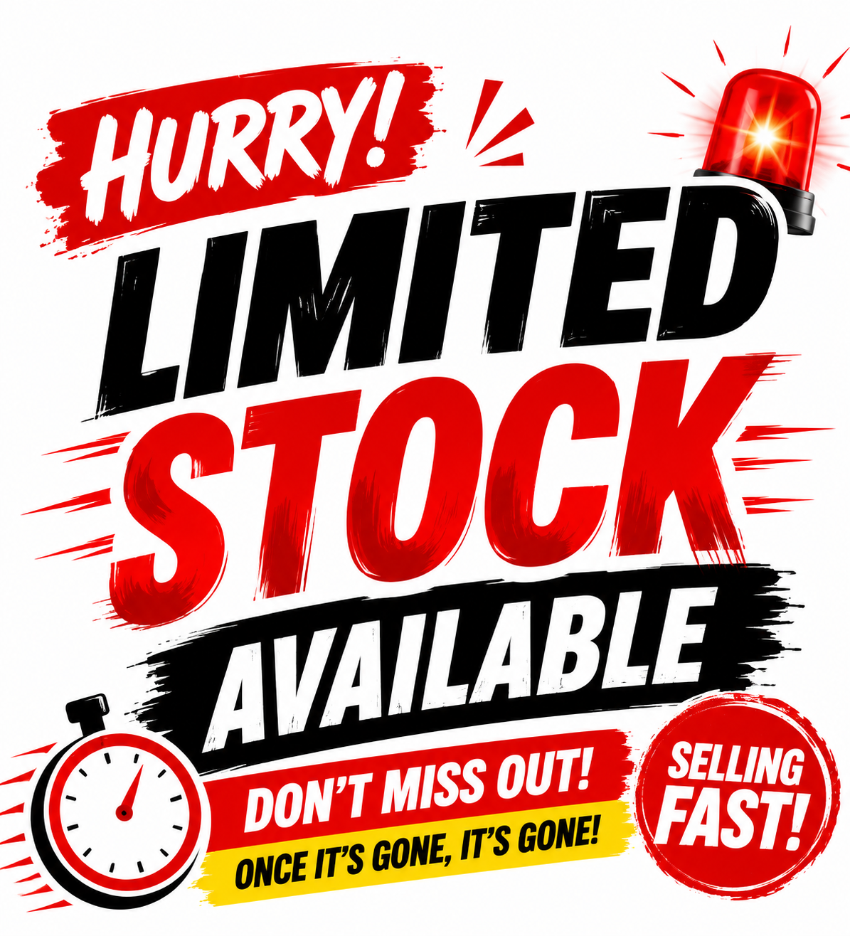 🚀 Hurry! Limited Stock Available
